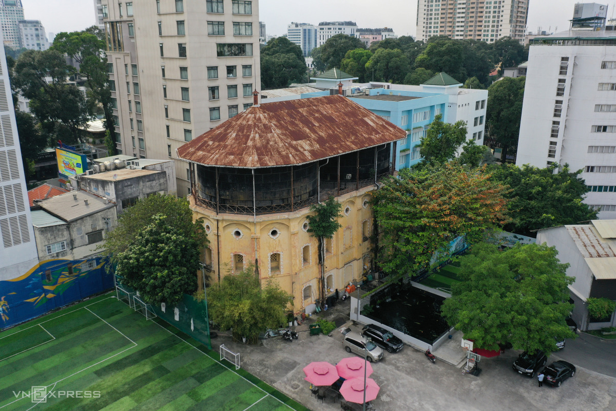 Bảo tàng ngành nước trong thủy đài 137 tuổi ở Sài Gòn - Ảnh 1.