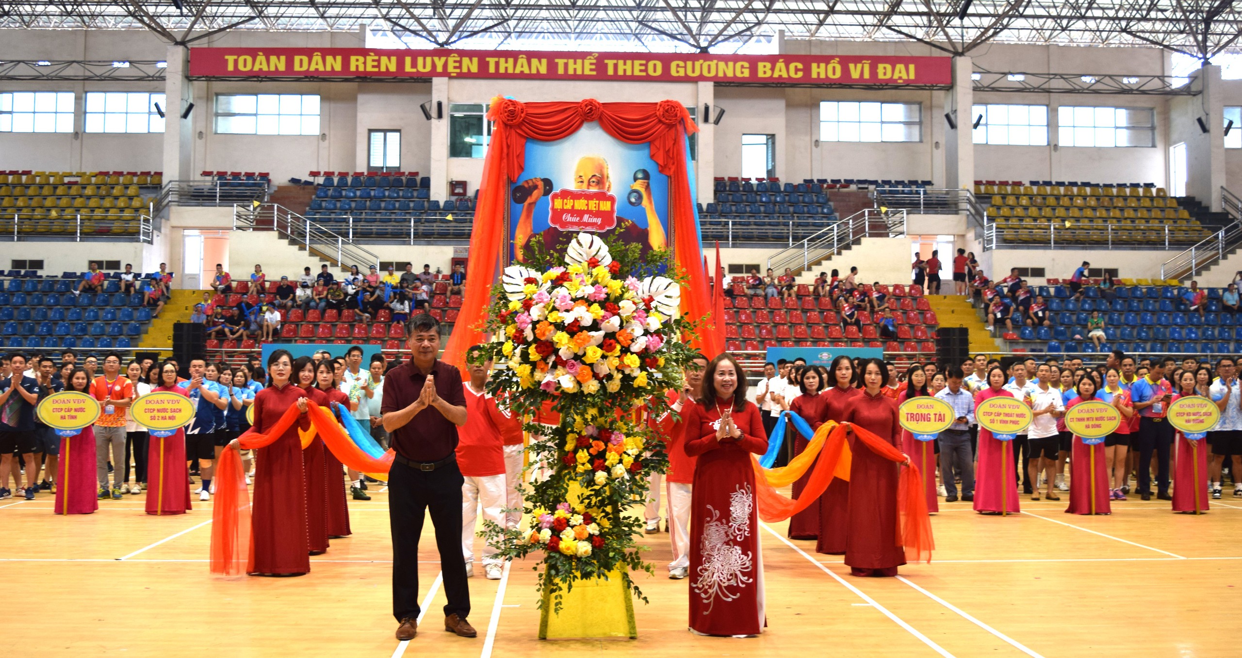 Khai mạc Hội thao, Hội diễn văn nghệ Chi hội Cấp thoát nước miền Bắc lần thứ X – năm 2024- Ảnh 1.