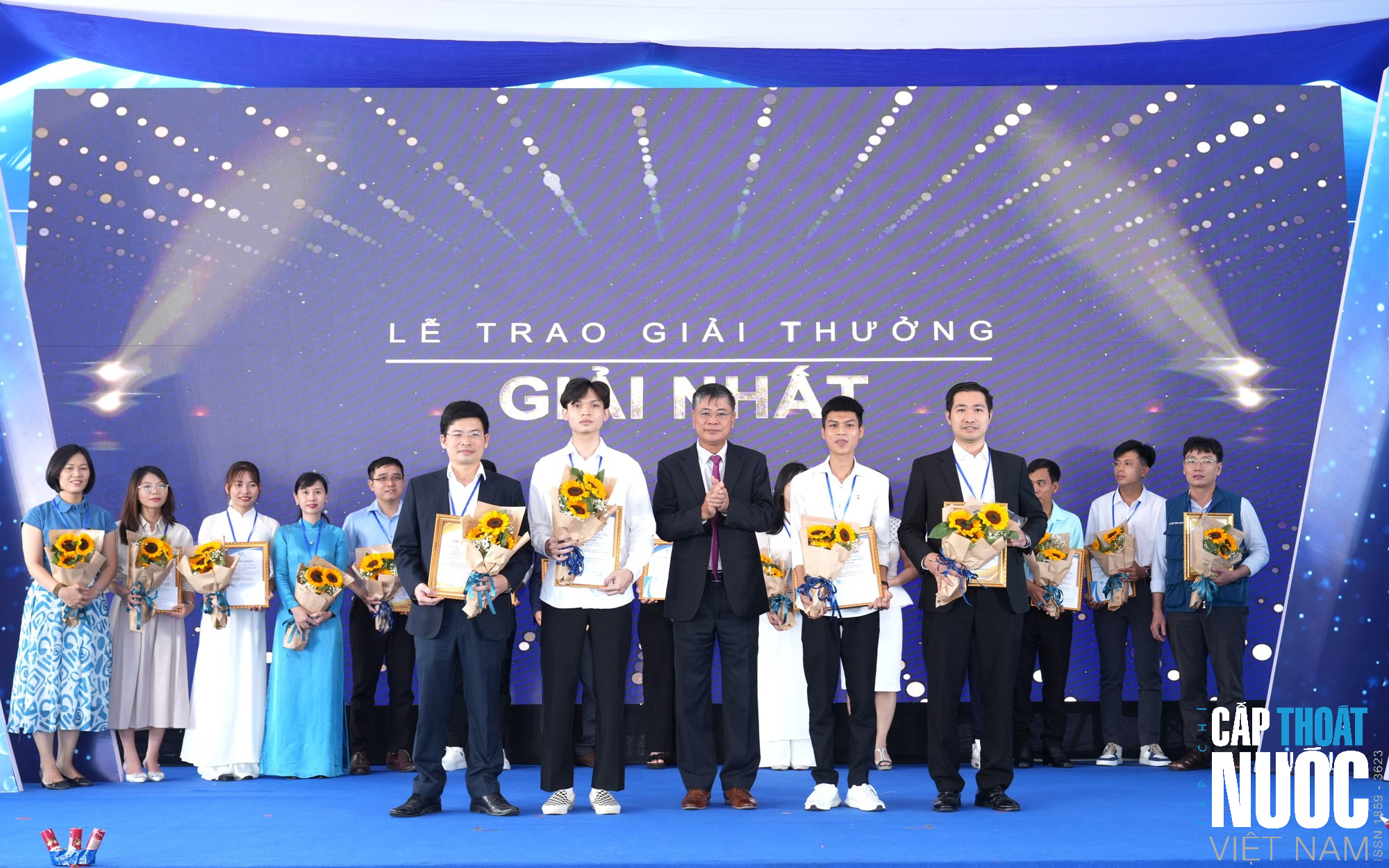 Tổ chức chấm chọn Giải thưởng Đồ án Tốt nghiệp xuất sắc ngành Cấp Thoát nước năm 2025 - Ảnh 1.