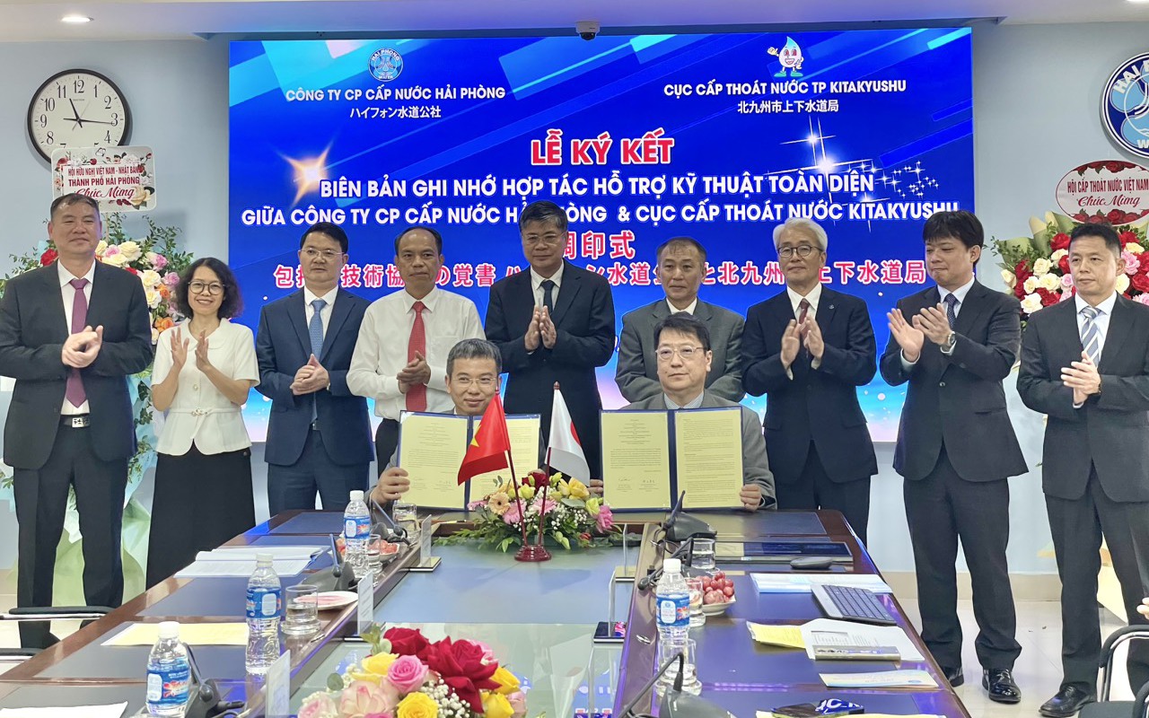 Công ty CP Cấp nước Hải Phòng: Ứng dụng công nghệ, bảo đảm cấp nước an toàn cho người dân - Ảnh 3.