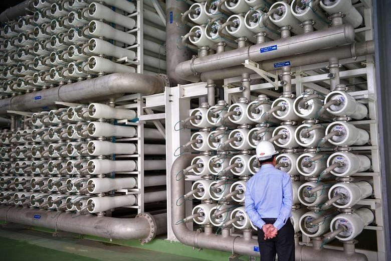 Singapore launches fifth Newater plant at Changi, boosting water supply |  The Straits Times