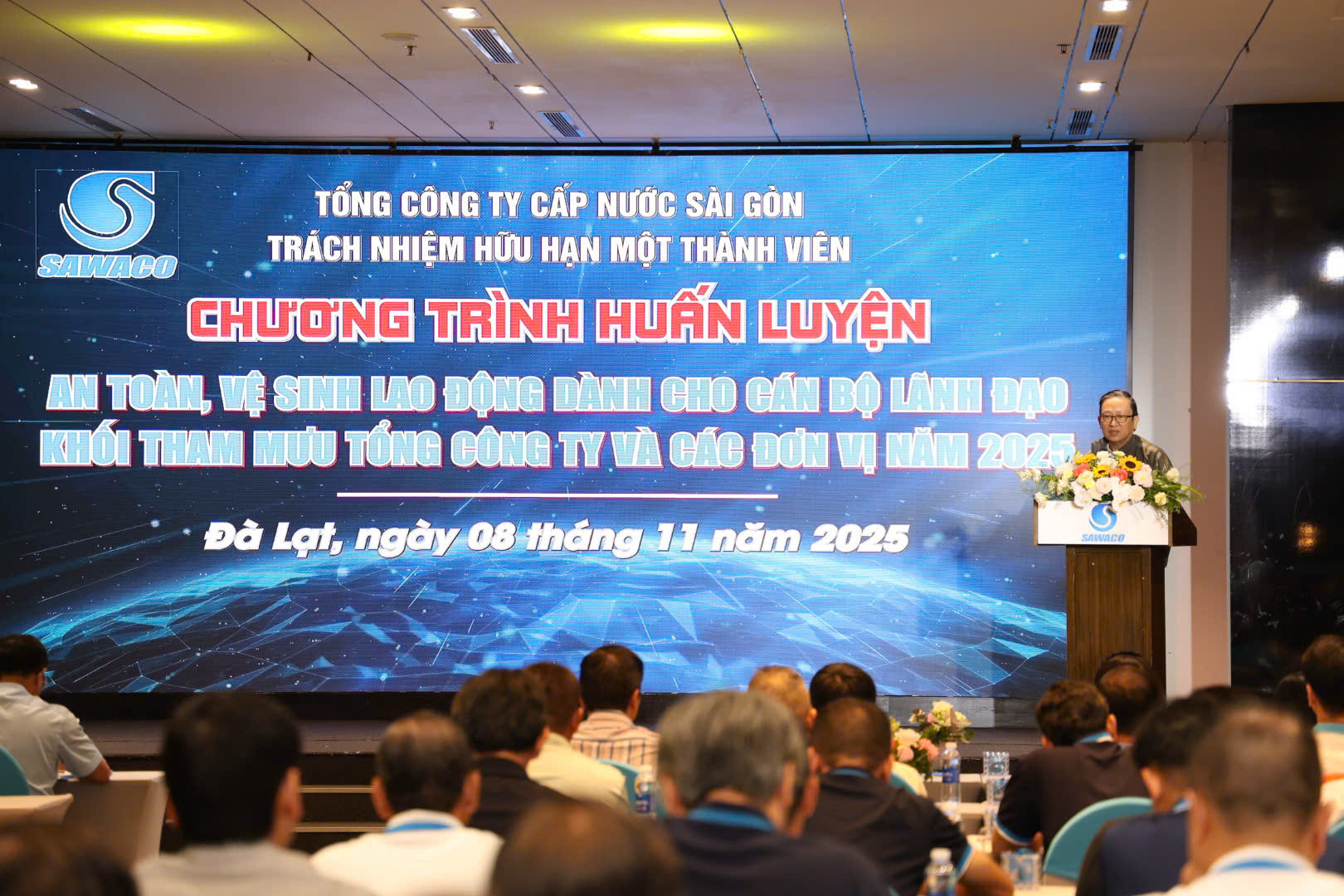 SAWACO tập huấn an toàn, vệ sinh lao động- Ảnh 3.