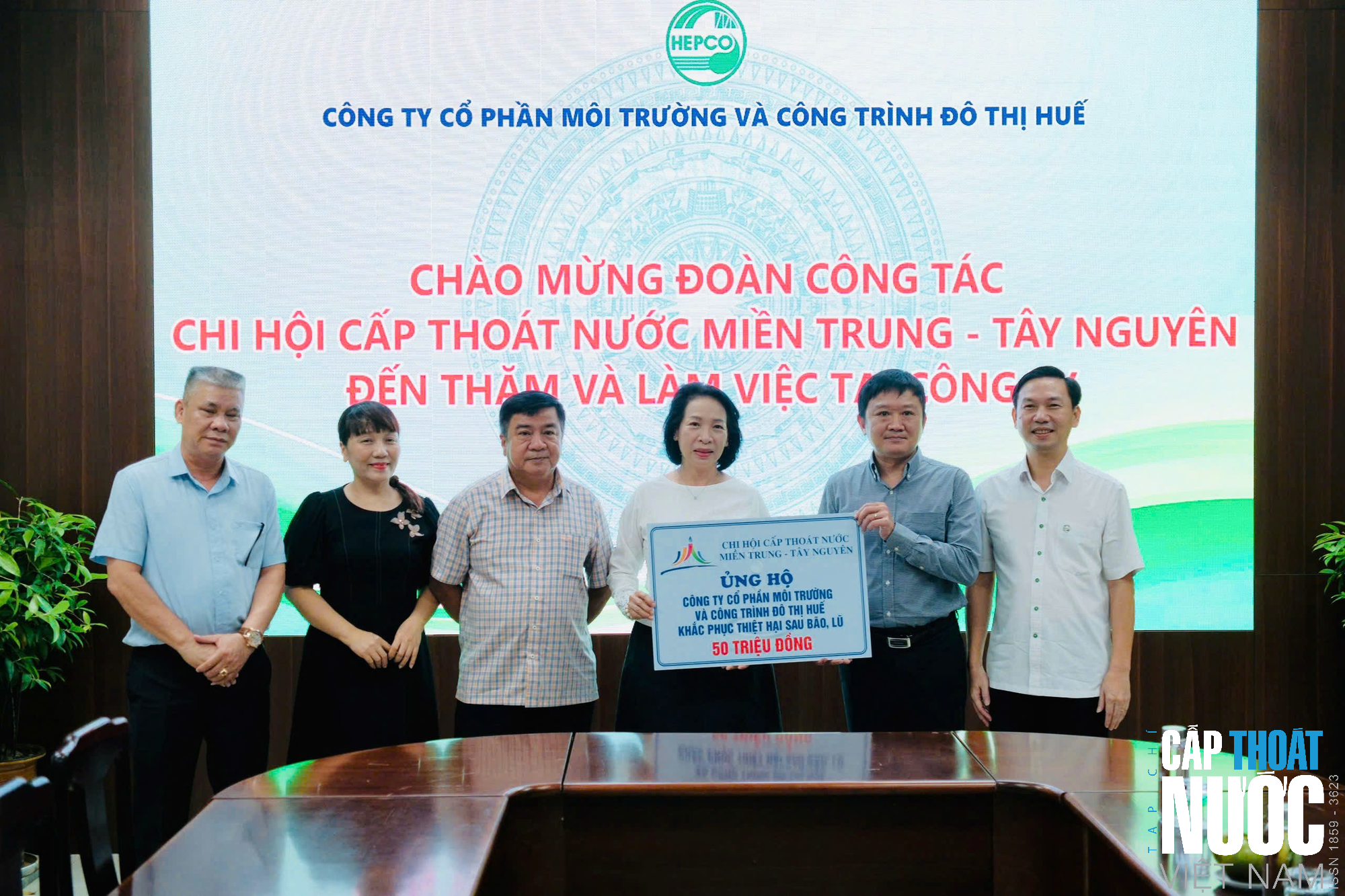 Chung tay vượt qua thiên tai: Chi hội Cấp thoát nước Miền Trung – Tây Nguyên hỗ trợ hội viên bị ảnh hưởng bão, lũ - Ảnh 2.