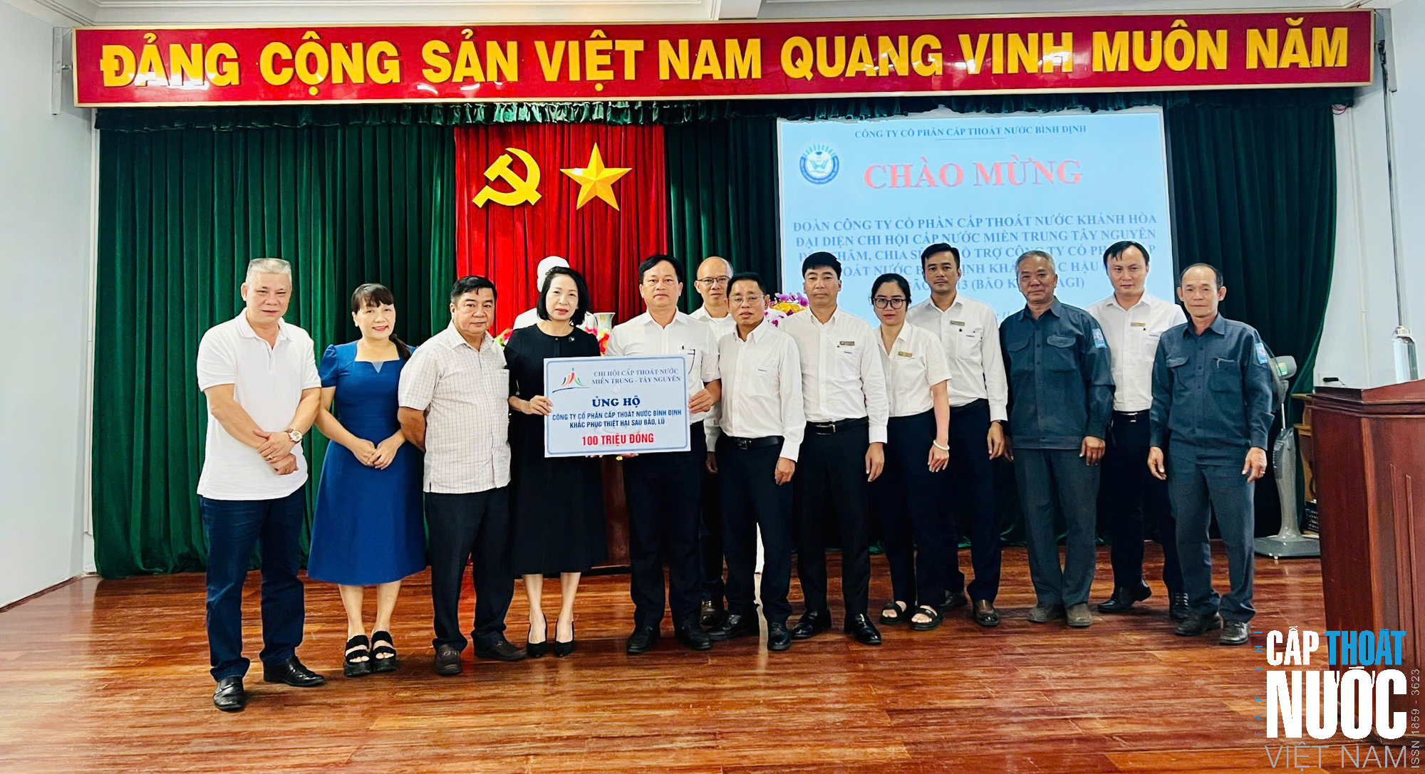 Chung tay vượt qua thiên tai: Chi hội Cấp thoát nước Miền Trung – Tây Nguyên hỗ trợ hội viên bị ảnh hưởng bão, lũ - Ảnh 3.