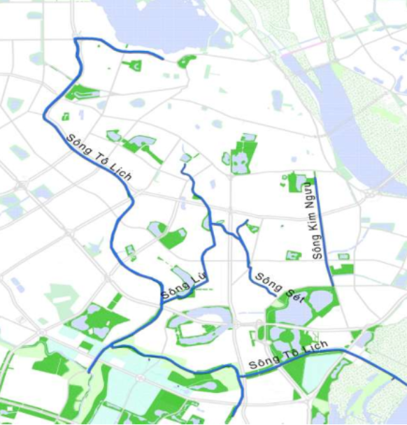 Phục hồi dòng chảy môi trường cho các sông nội đô thành phố Hà Nội - Ảnh 1.