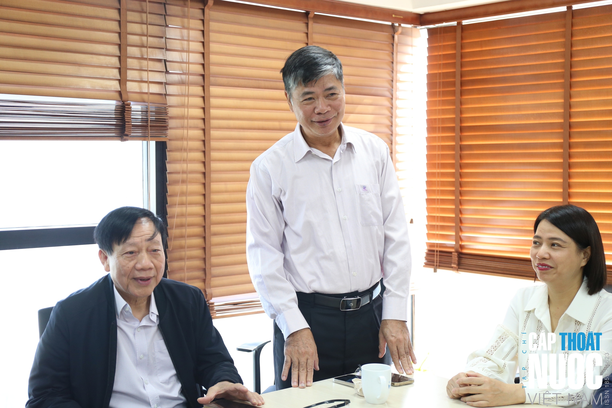 Văn phòng Hội Cấp thoát nước Việt Nam tổ chức quyên góp ủng hộ các đơn vị ngành nước Miền Trung – Tây Nguyên - Ảnh 1.