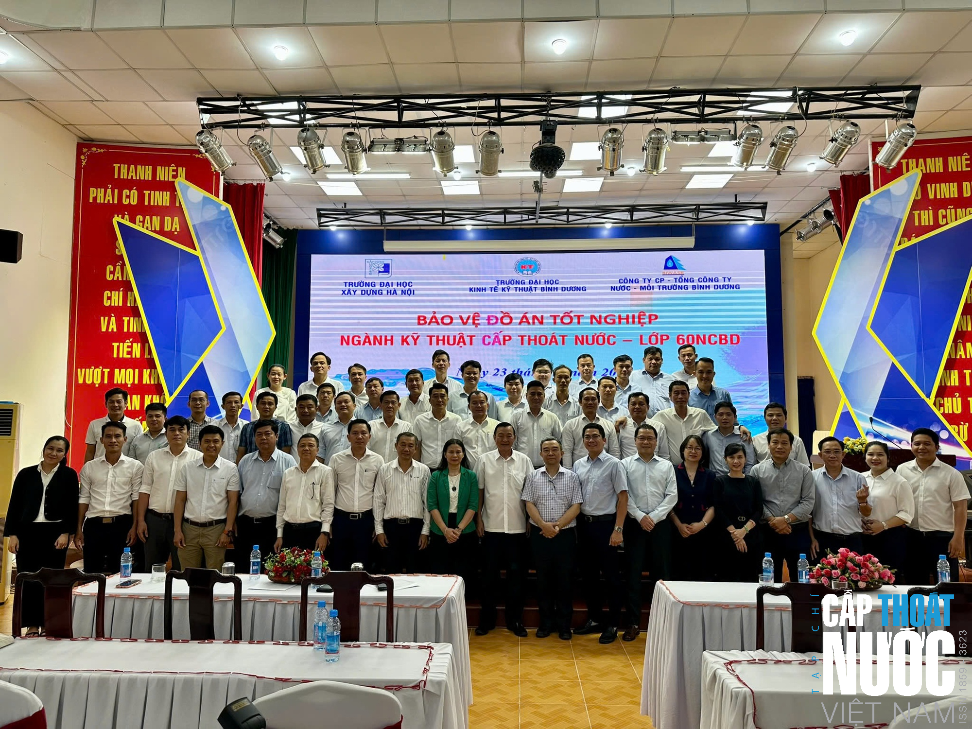 Ngành Kỹ thuật Cấp thoát nước Trường Đại học Xây dựng Hà Nội: Đồ án tốt nghiệp gắn với thực tiễn - Ảnh 1.