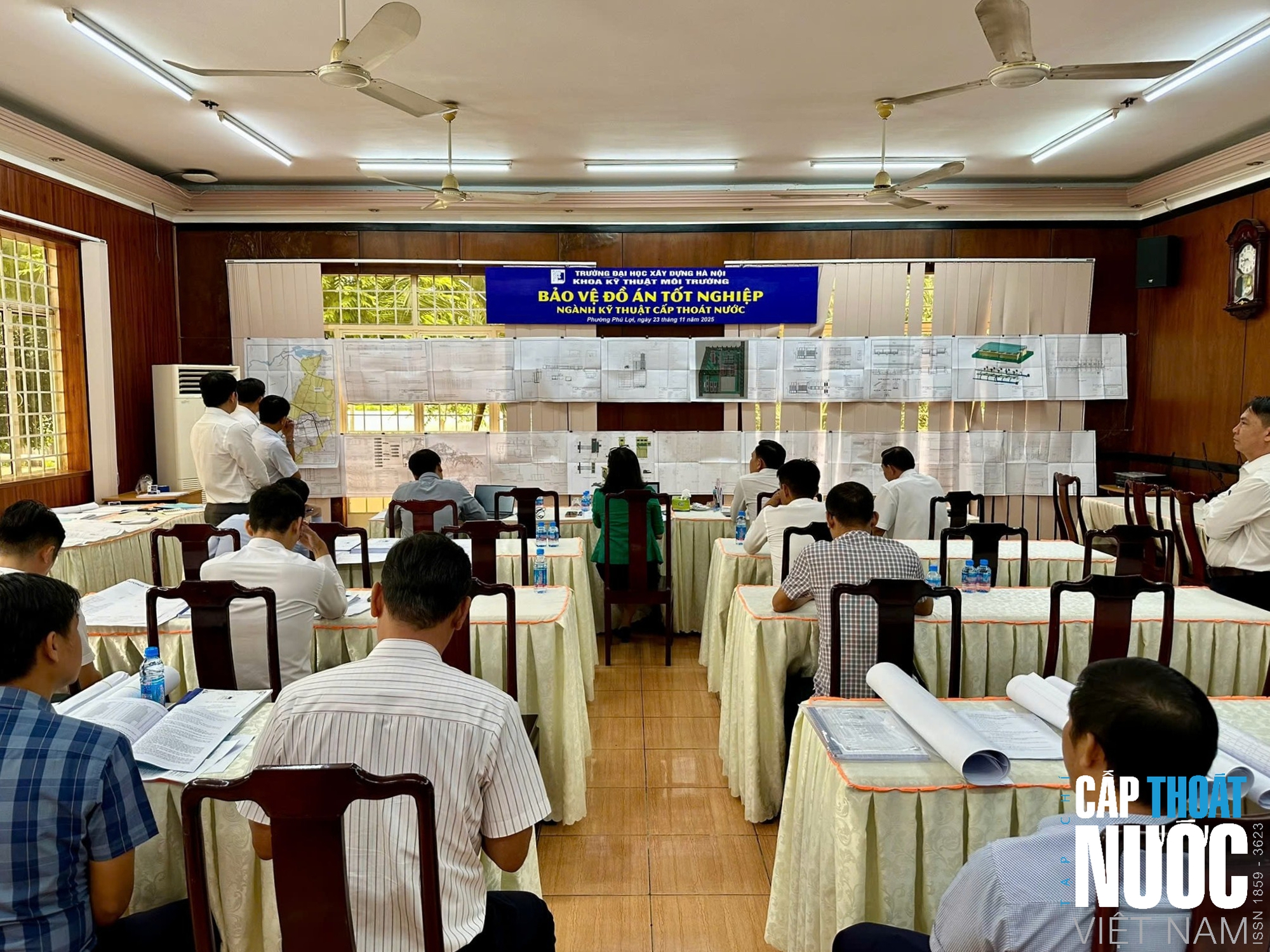 Ngành Kỹ thuật Cấp thoát nước Trường Đại học Xây dựng Hà Nội: Đồ án tốt nghiệp gắn với thực tiễn - Ảnh 3.