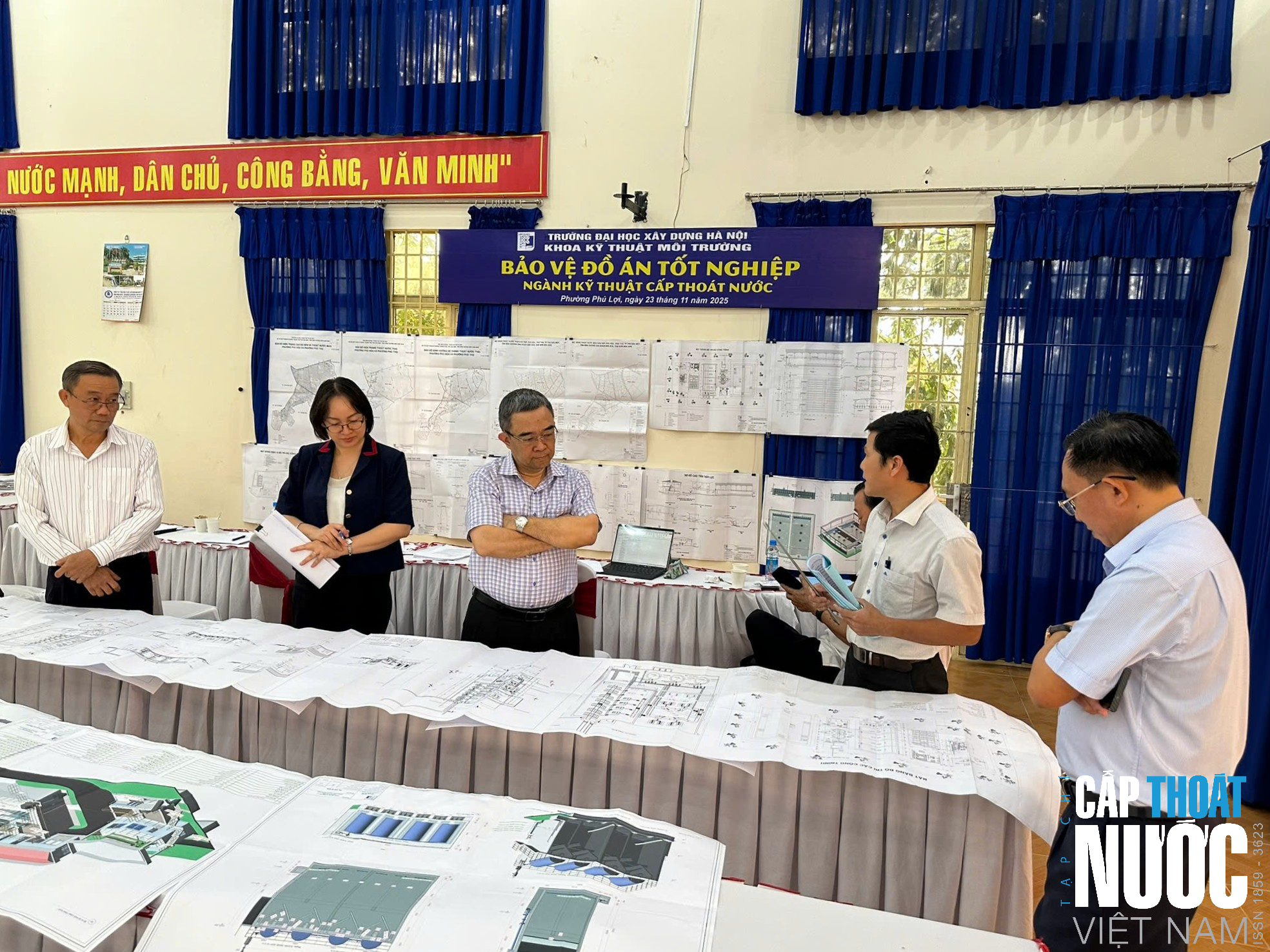 Ngành Kỹ thuật Cấp thoát nước Trường Đại học Xây dựng Hà Nội: Đồ án tốt nghiệp gắn với thực tiễn - Ảnh 4.