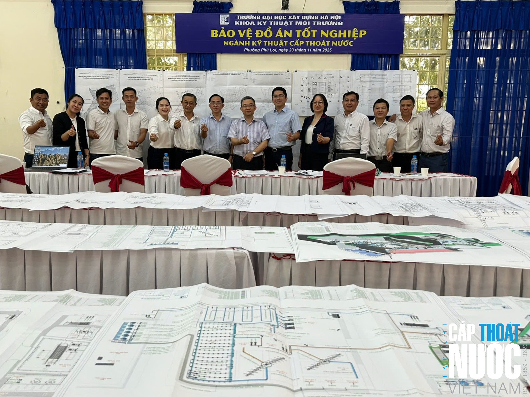 Ngành Kỹ thuật Cấp thoát nước Trường Đại học Xây dựng Hà Nội: Đồ án tốt nghiệp gắn với thực tiễn - Ảnh 6.