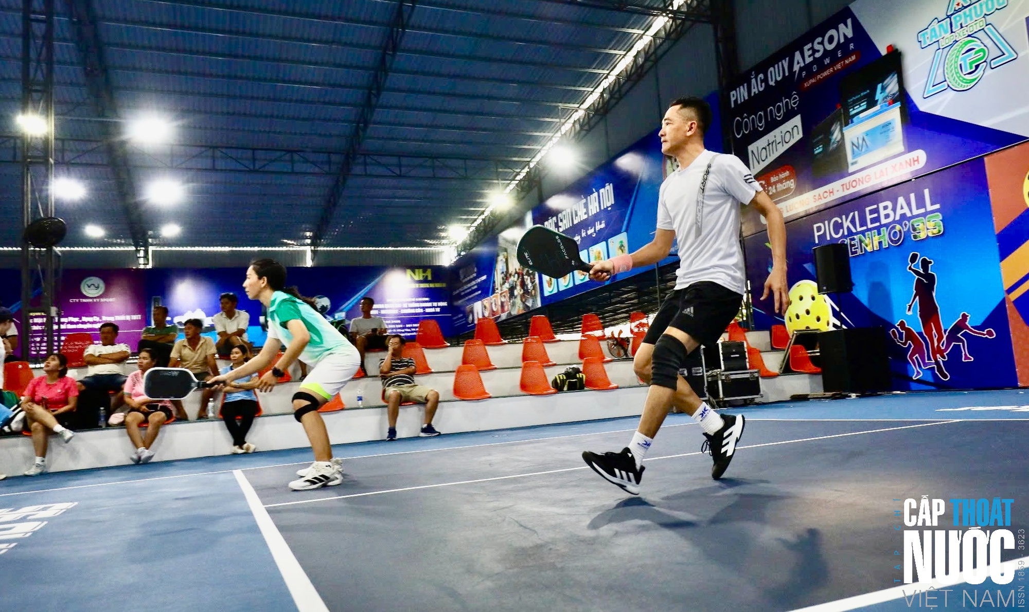 Sôi nổi giao lưu Pickleball tại Hội nghị thường niên Chi hội Cấp Thoát nước miền Nam - Ảnh 7.