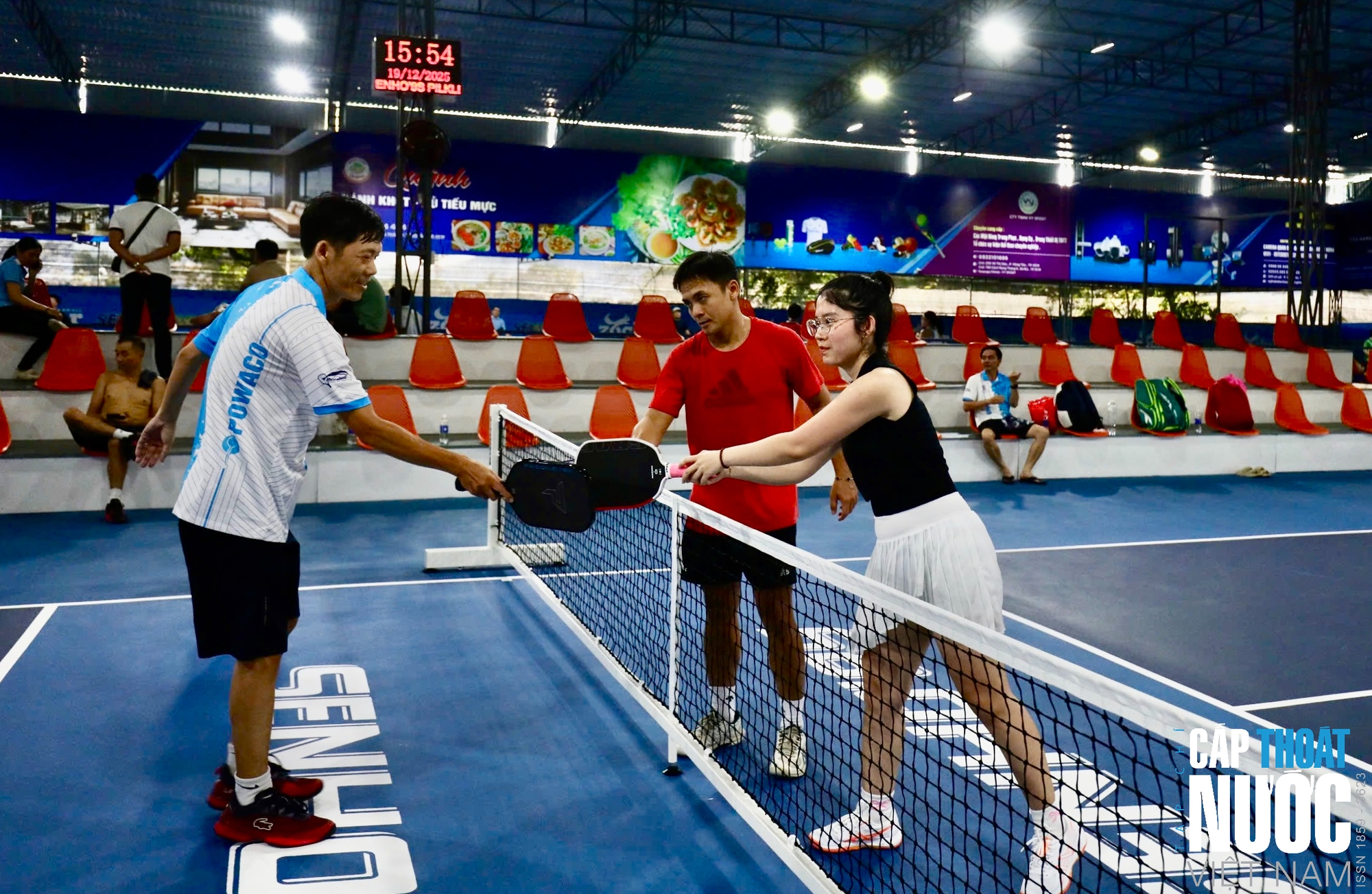 Sôi nổi giao lưu Pickleball tại Hội nghị thường niên Chi hội Cấp Thoát nước miền Nam - Ảnh 8.