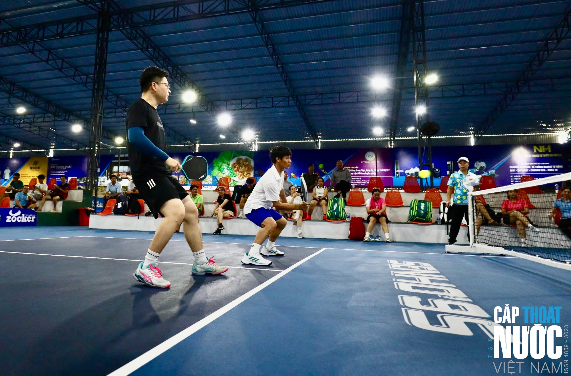 Sôi nổi giao lưu Pickleball tại Hội nghị thường niên Chi hội Cấp Thoát nước miền Nam - Ảnh 10.