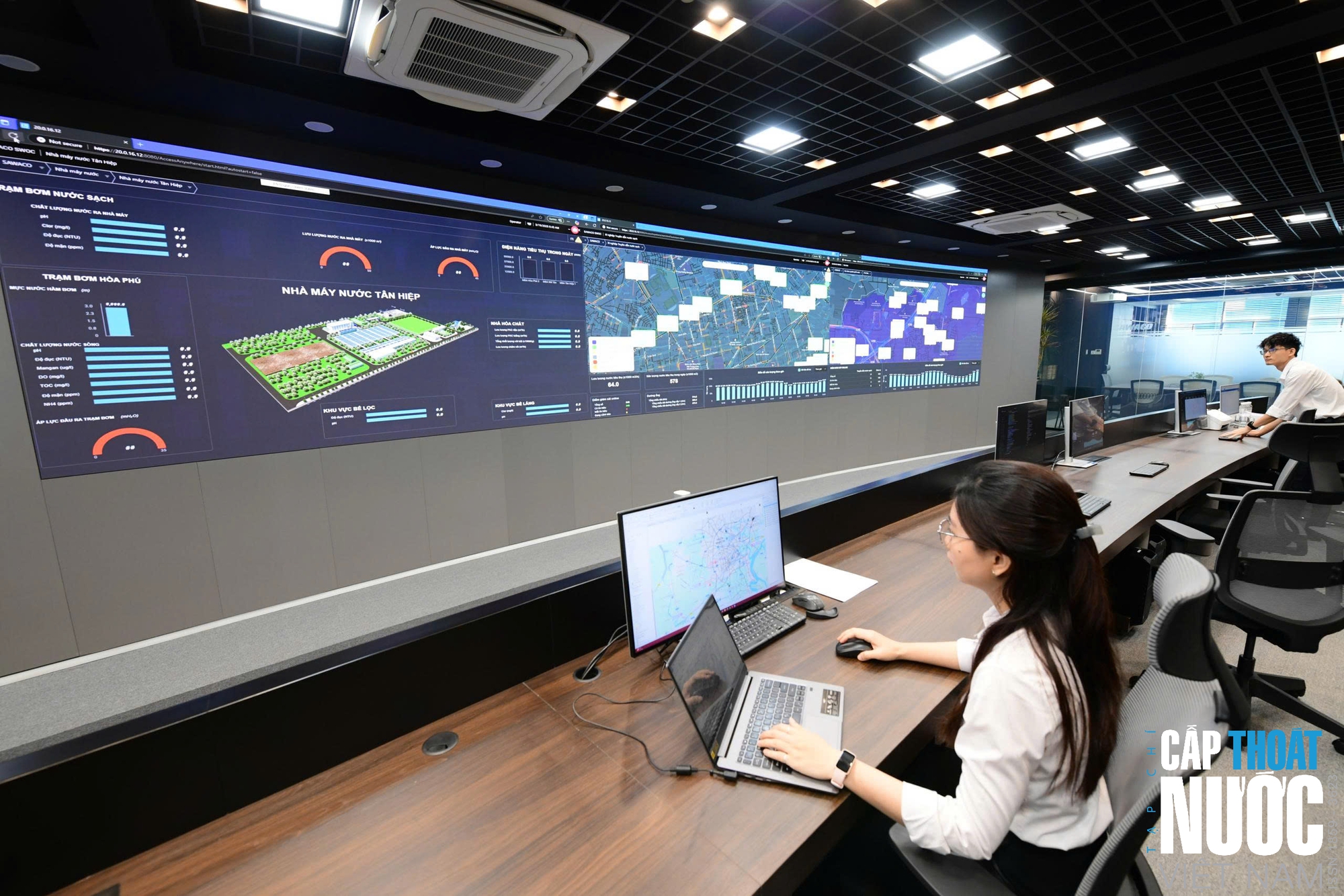 Sawaco đảm bảo 100% dân cư được cung cấp và tiếp cận nước sạch - Ảnh 1.