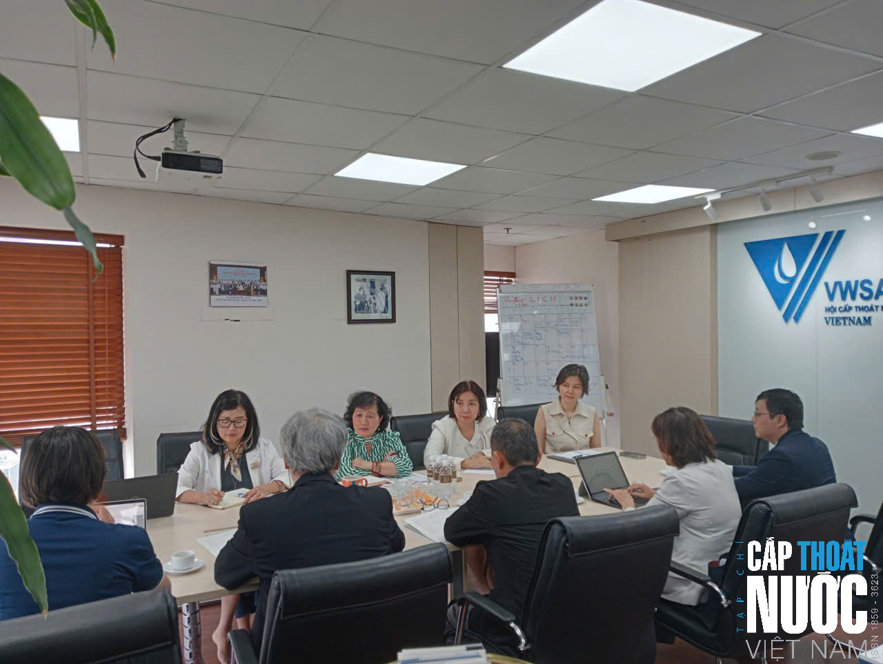 VWSA làm việc với JST (Nhật Bản) về dự án phát triển hệ thống cấp nước thích ứng ô nhiễm - Ảnh 1.