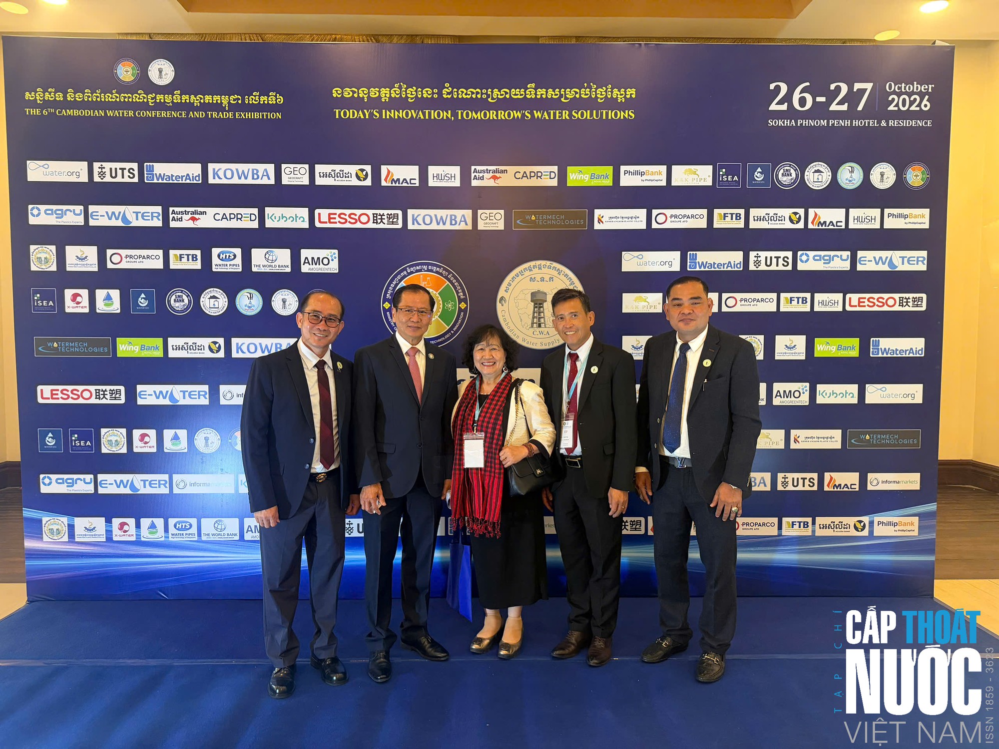 Hội nghị ng&agrave;nh Nước Campuchia lần thứ 6: Đổi mới c&ocirc;ng nghệ, tăng cường khả năng chống chịu - Ảnh 3.