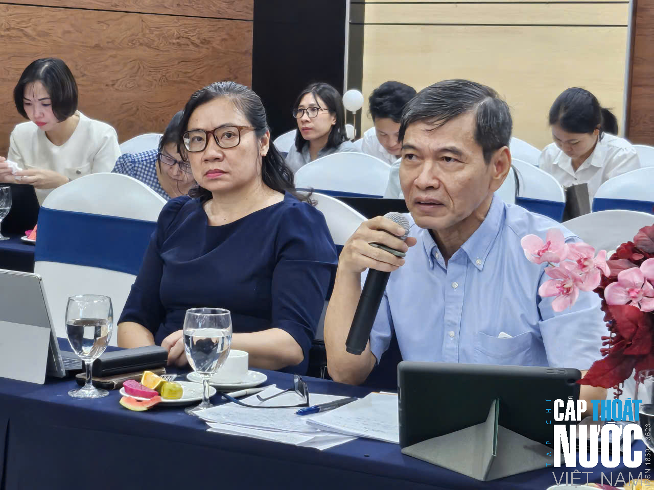 Hội thảo lấy &yacute; kiến dự thảo t&agrave;i liệu hướng dẫn triển khai m&ocirc; h&igrave;nh hợp t&aacute;c c&ocirc;ng tư trong phục hồi nguồn nước - Ảnh 1.