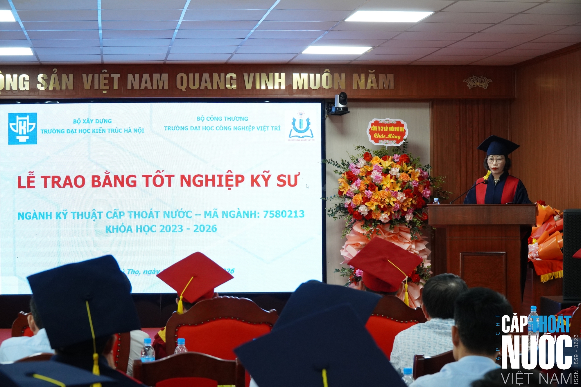 Thêm 26 kỹ sư cấp thoát nước tốt nghiệp từ mô hình liên kết giữa cơ sở đào tạo và doanh nghiệp - Ảnh 6.