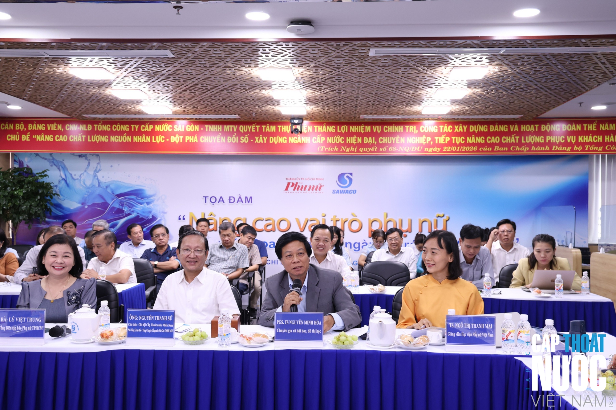 Nâng cao vai trò phụ nữ trong các doanh nghiệp ngành Nước tại Việt Nam: Từ đối thoại tới hành động - Ảnh 3.