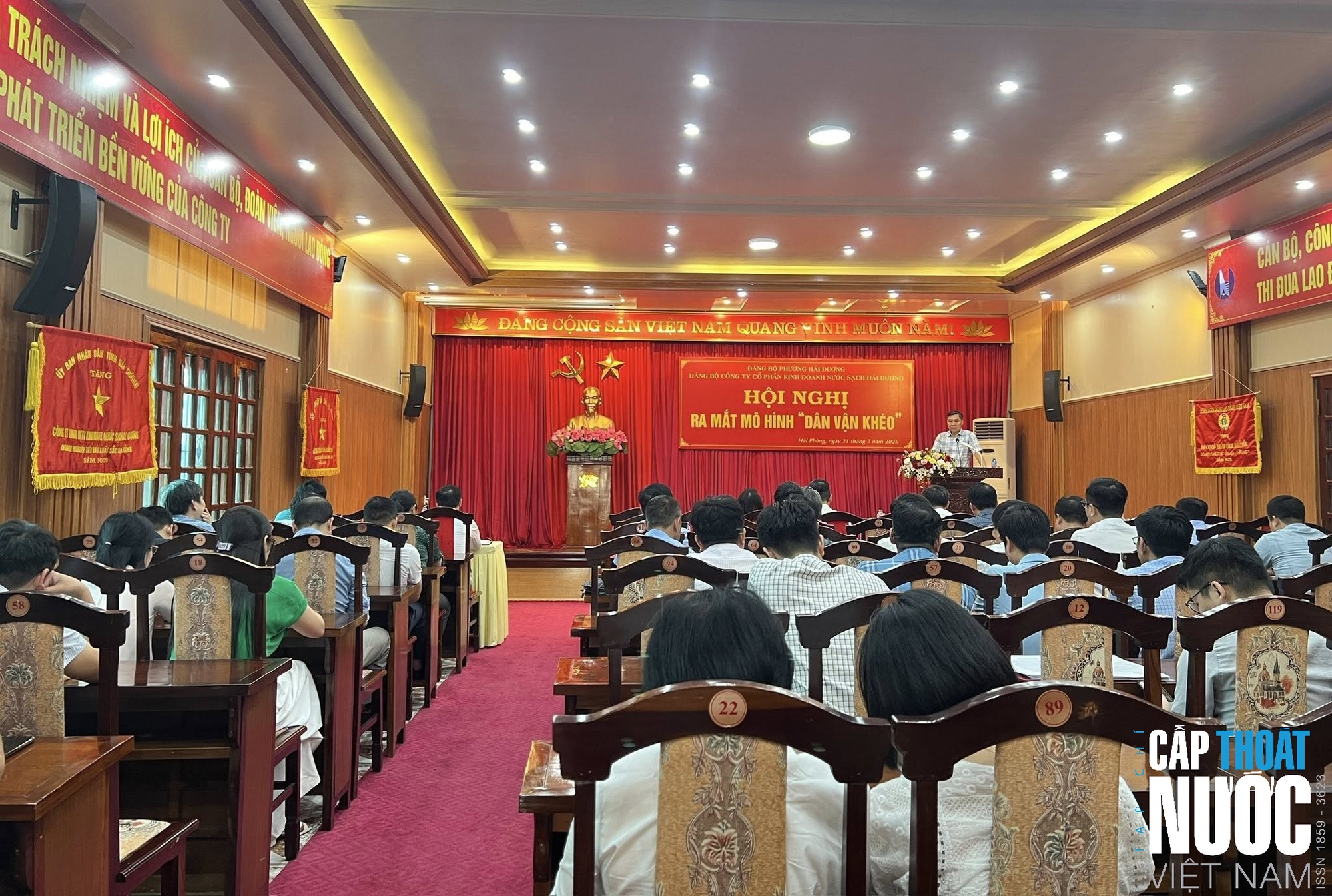 Nước sạch Hải Dương triển khai mô hình "Dân vận khéo”, nâng cao phúc lợi người lao động- Ảnh 1.