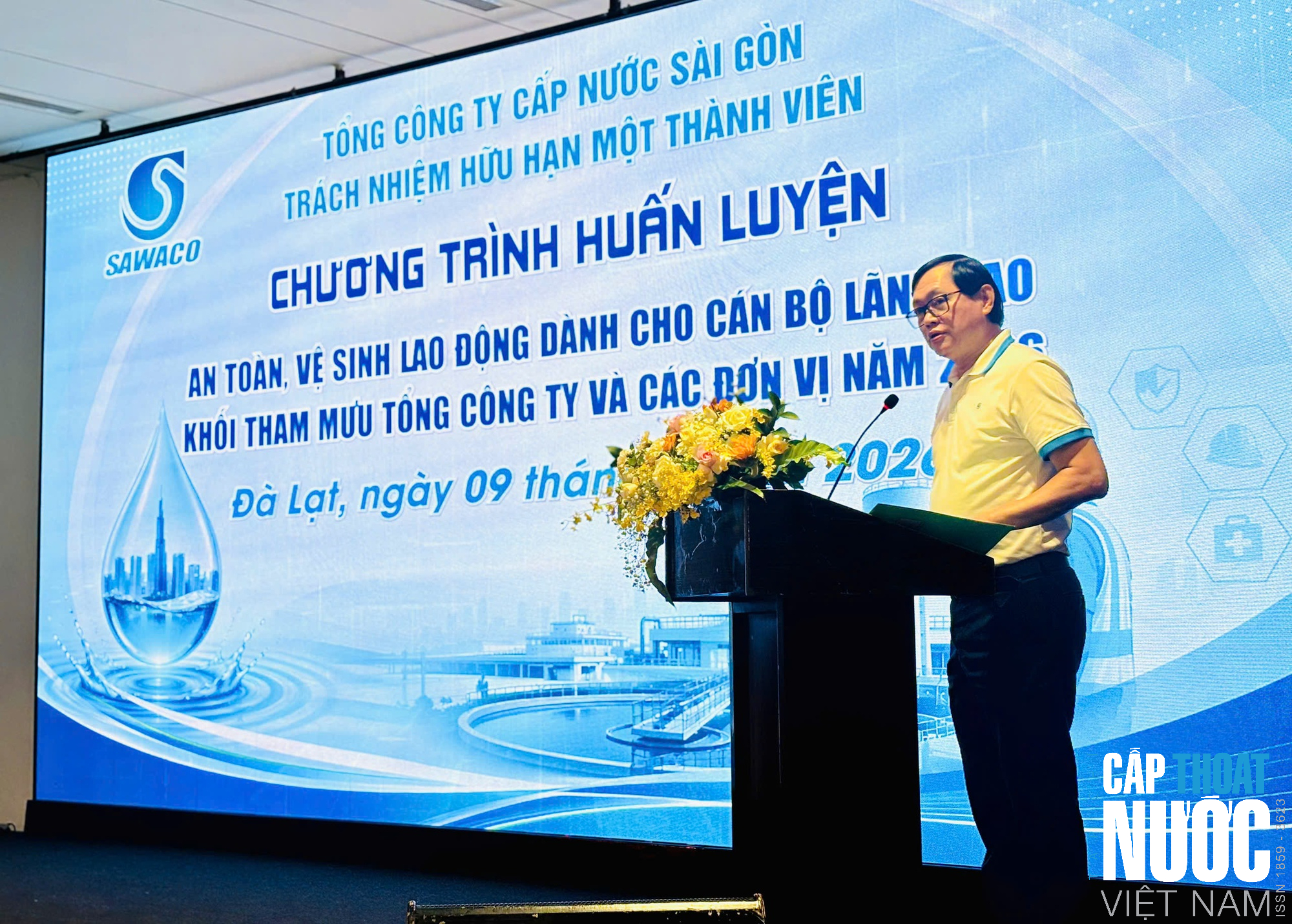 SAWACO tập huấn an toàn, vệ sinh lao động 2026 - Ảnh 1.