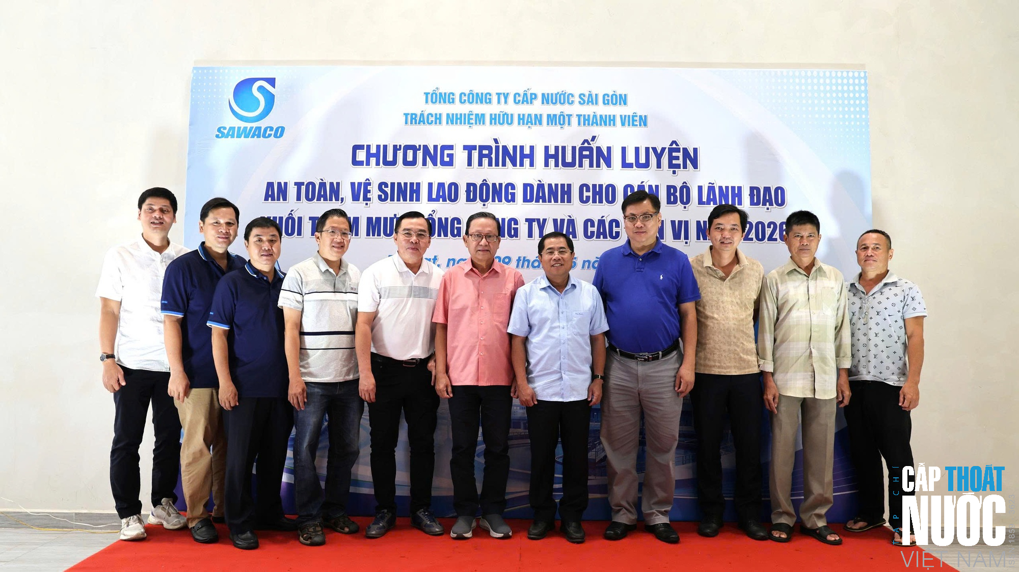 SAWACO tập huấn an toàn, vệ sinh lao động 2026 - Ảnh 3.