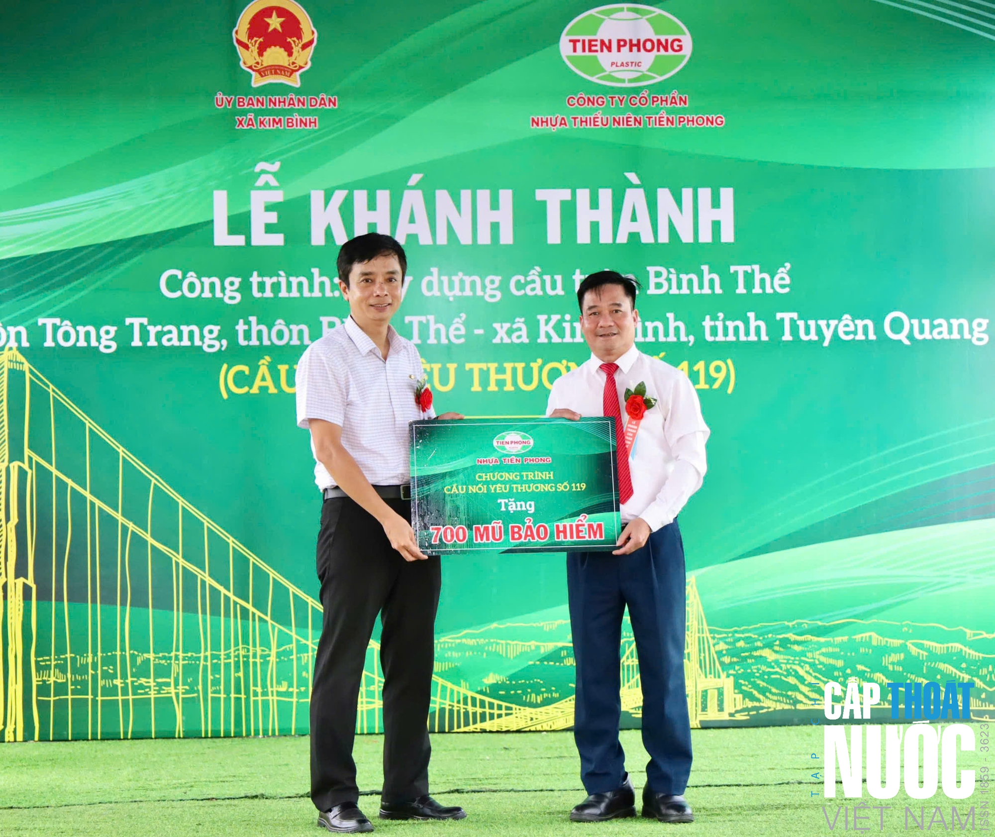 Nhựa Tiền phong khánh thành Cầu nối yêu thương số 119- Ảnh 4.