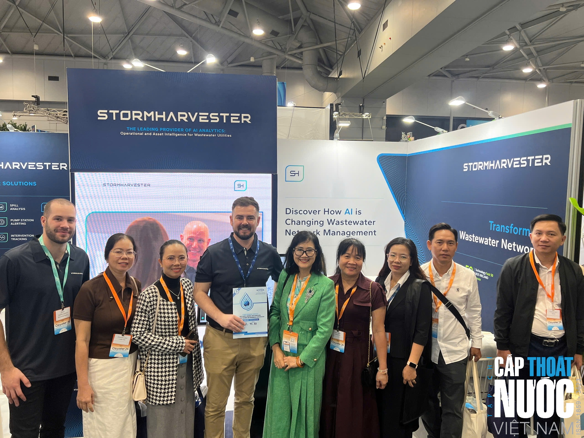 Ozwater’26: VWSA tăng cường kết nối quốc tế, học hỏi kinh nghiệm chuyển đổi ngành Nước- Ảnh 2. Ozwater’26: VWSA tăng cường kết nối quốc tế, học hỏi kinh nghiệm chuyển đổi ngành Nước- Ảnh 2.