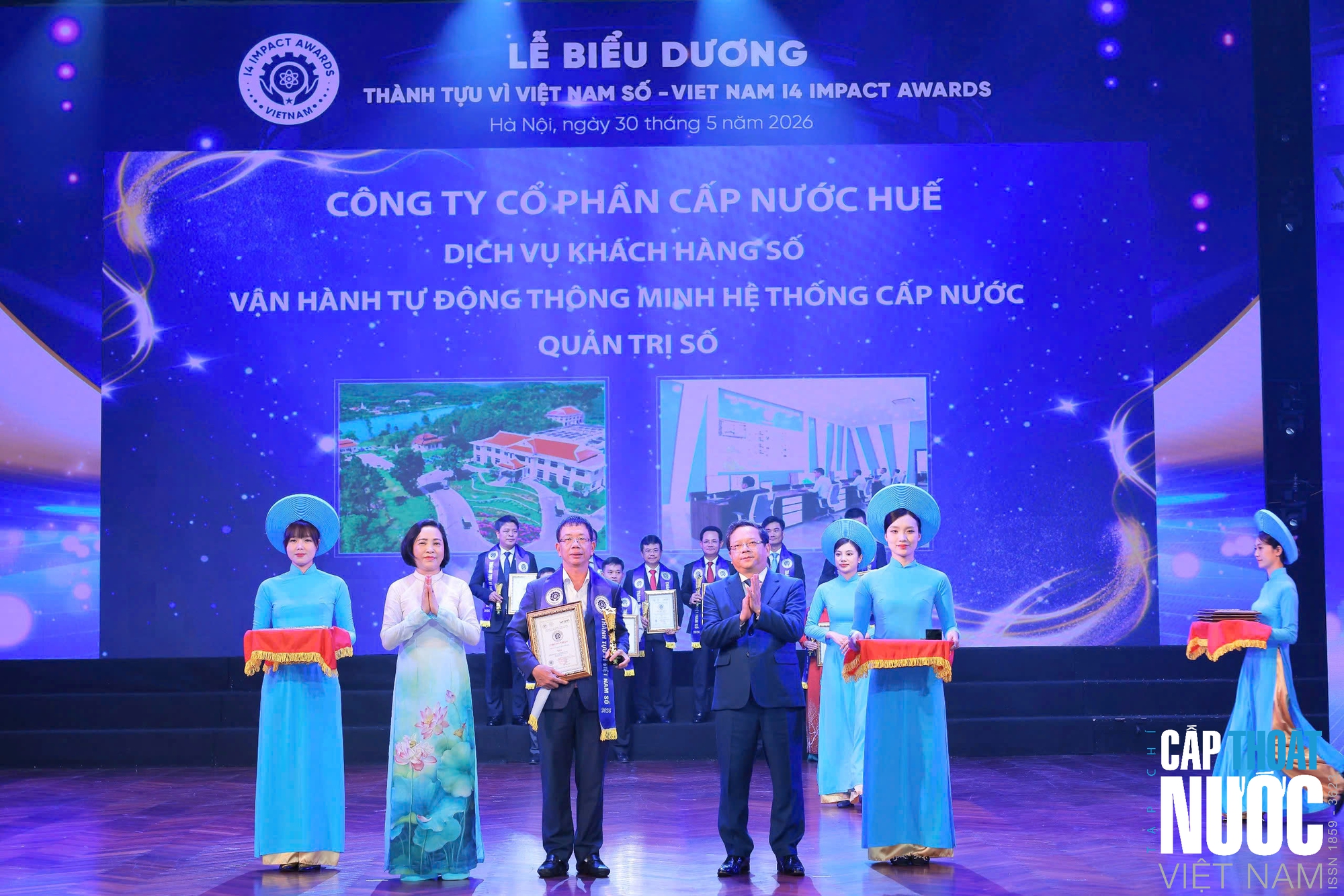 HueWACO ghi dấu ấn tại Lễ Biểu dương Thành tựu tác động vì Việt Nam Số 2026- Ảnh 1.