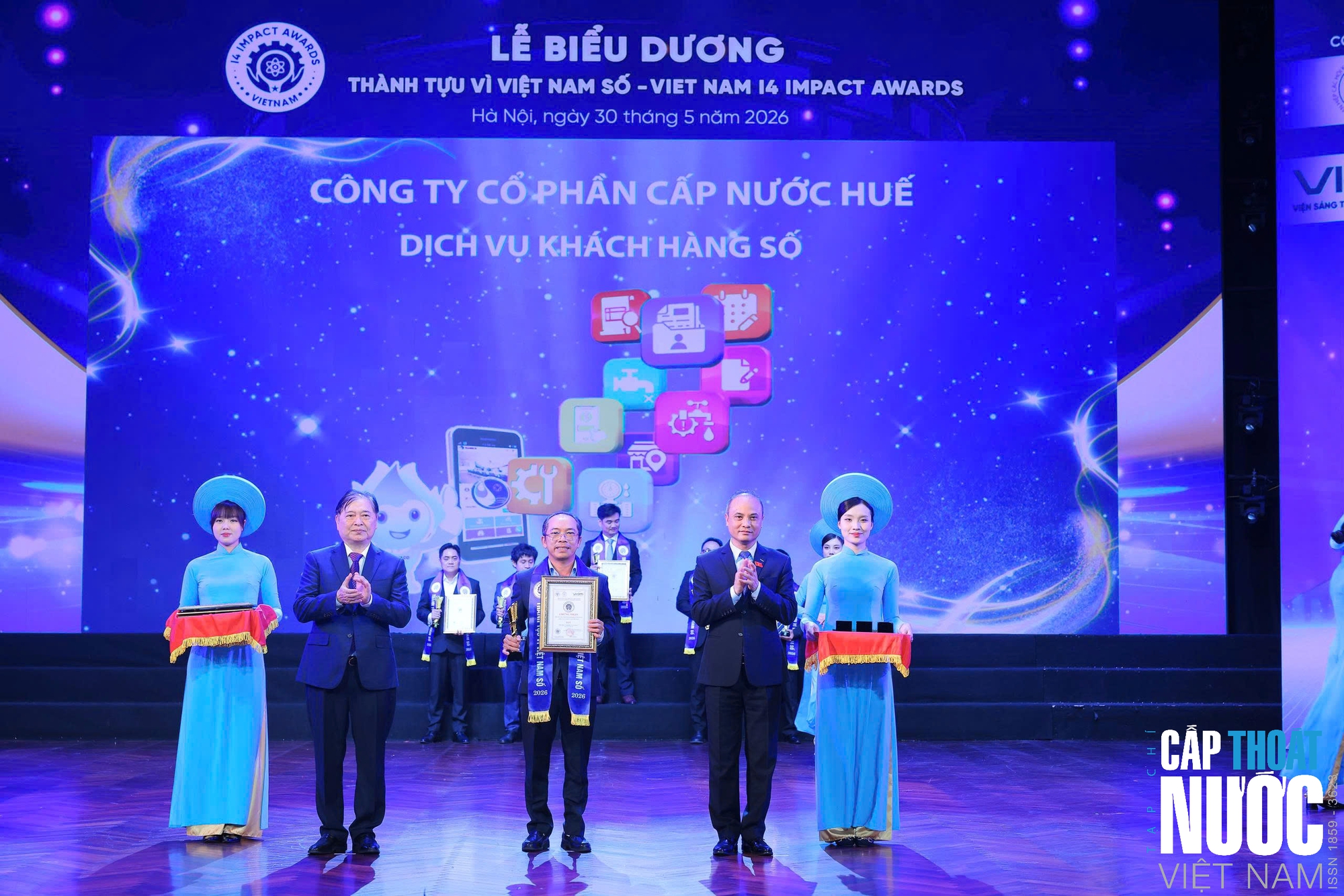 HueWACO ghi dấu ấn tại Lễ Biểu dương Thành tựu tác động vì Việt Nam Số 2026- Ảnh 2.