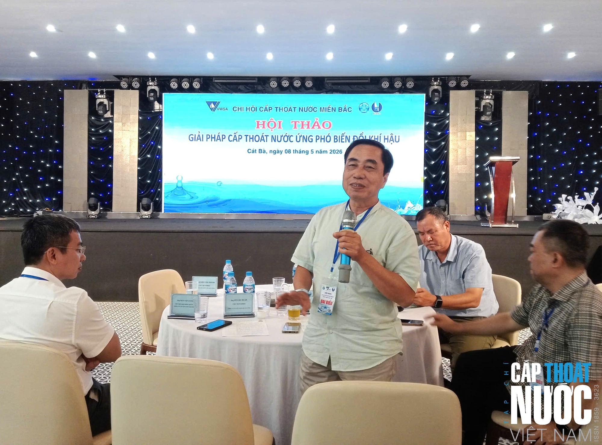 Chi hội Cấp Thoát nước miền Bắc tìm giải pháp ứng phó với biến đổi khí hậu- Ảnh 4.