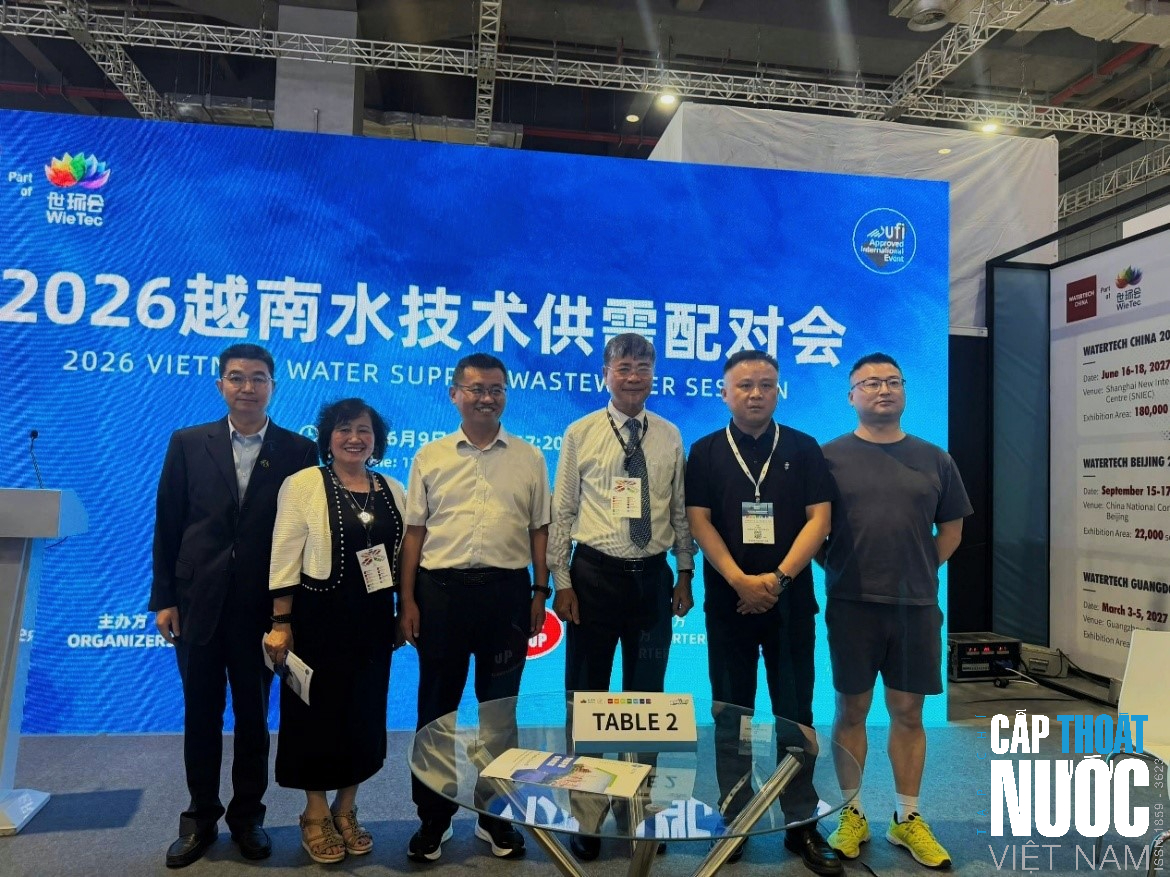 Watertech China 2026: Ngành Nước Việt Nam kết nối công nghệ, tìm kiếm cơ hội hợp tác- Ảnh 6.