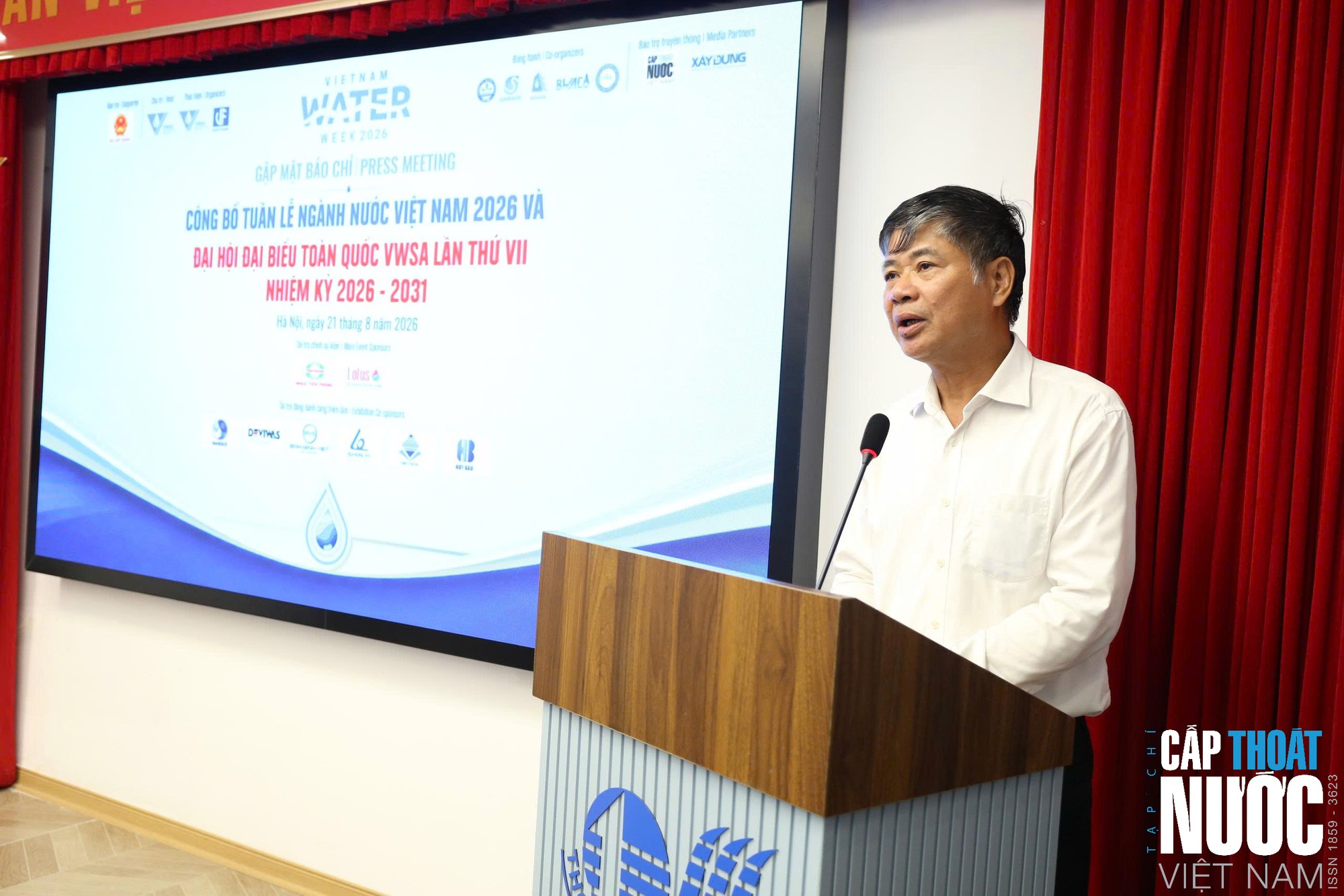 Vietnam Water Week 2026: Kết nối chính sách, công nghệ, đầu tư và hợp tác quốc tế ngành Nước trong kỷ nguyên mới - Ảnh 1.