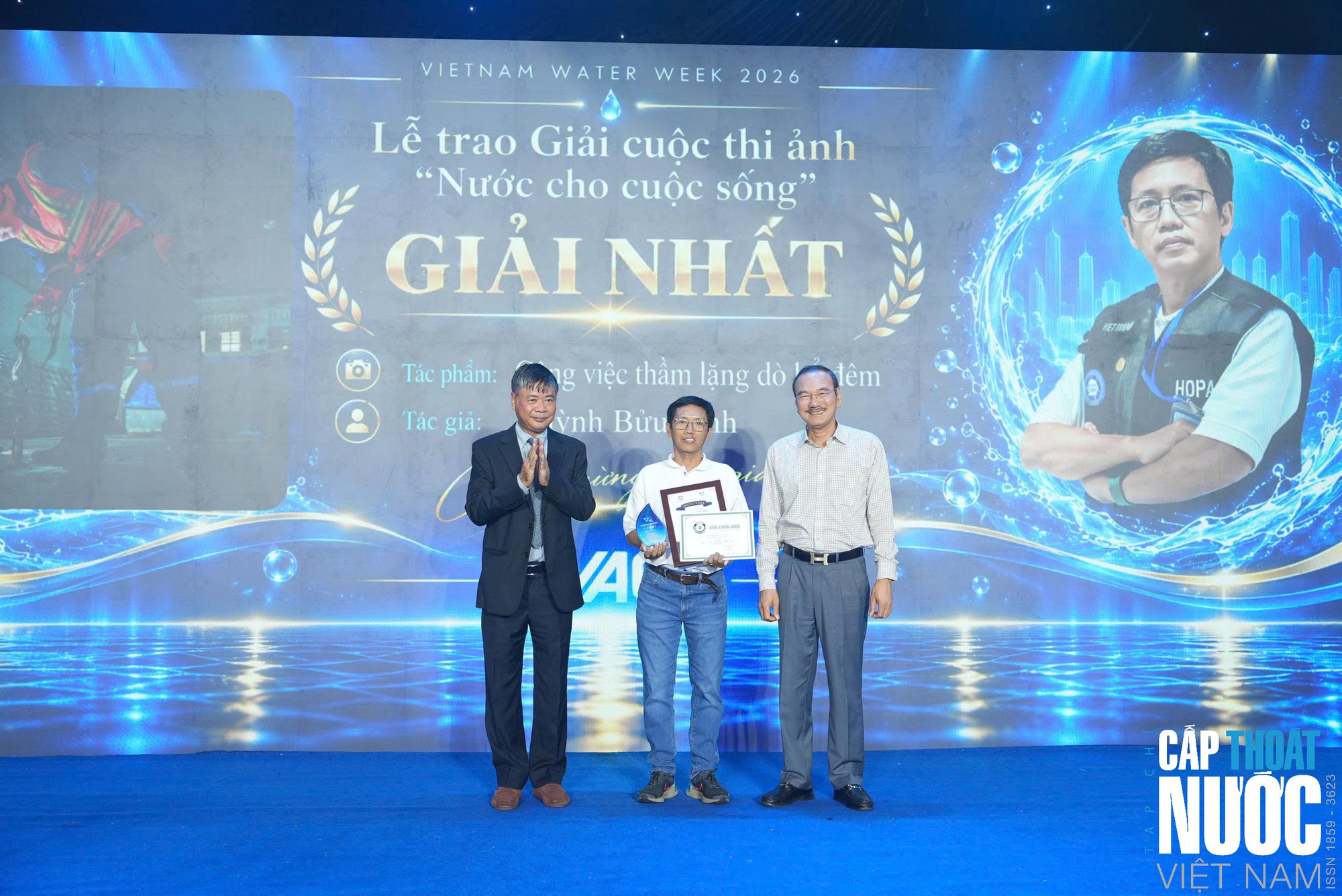 Lễ trao giải Cuộc thi ảnh nghệ thuật "Nước cho cuộc sống" - Ảnh 1.