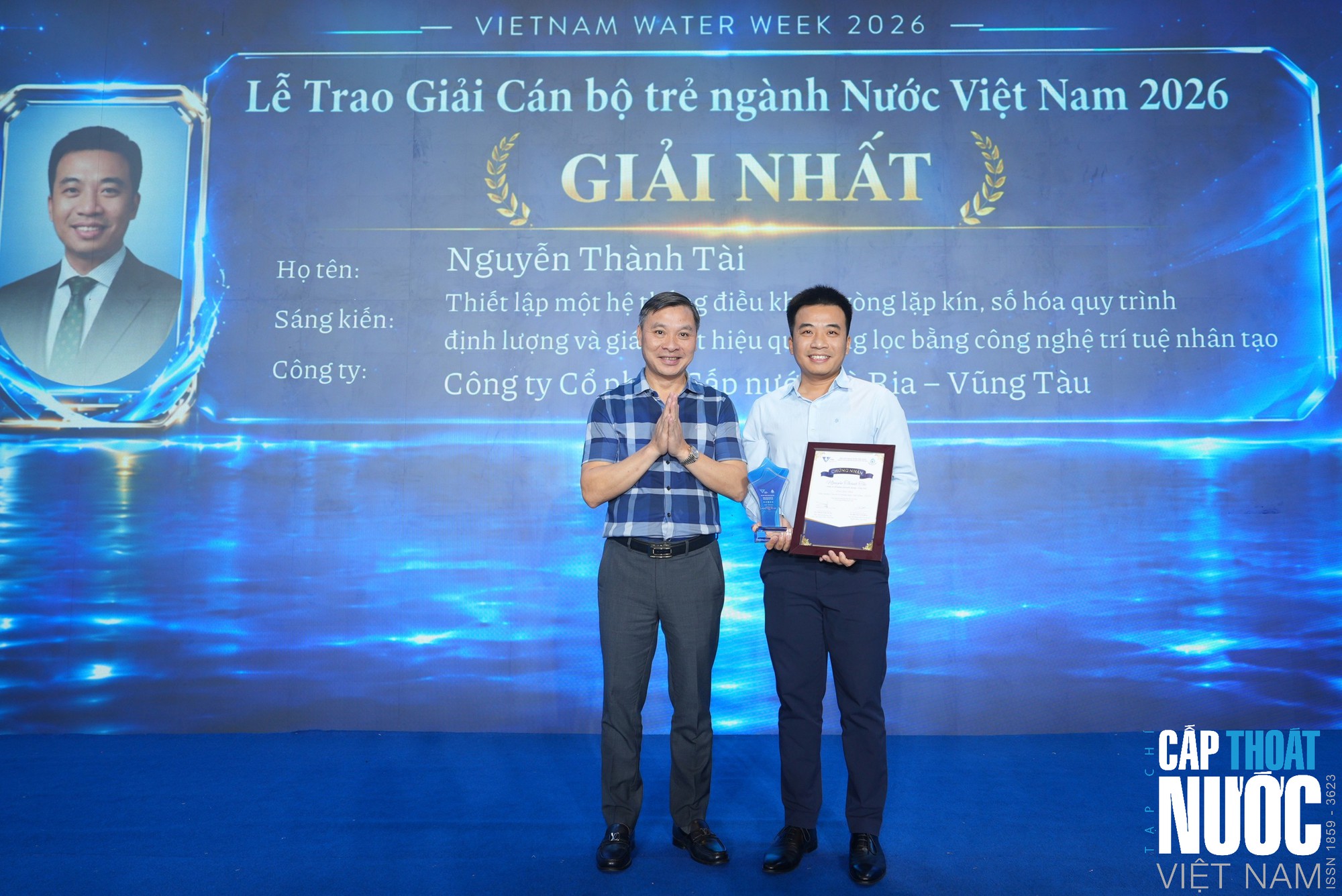 Vinh danh C&aacute;n bộ trẻ ng&agrave;nh Nước Việt Nam năm 2026- Ảnh 1.