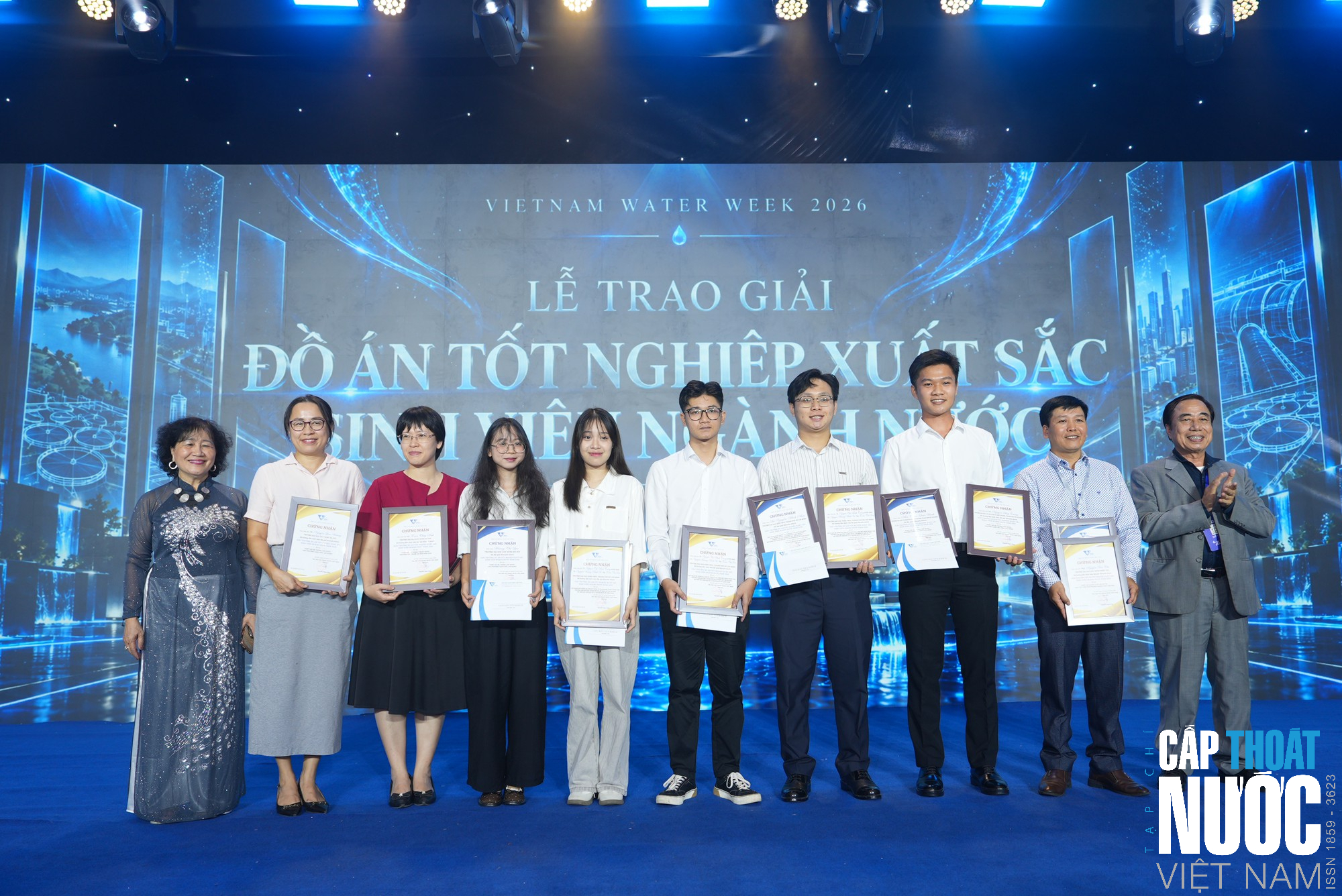 Vinh danh 11 đồ án tốt nghiệp xuất sắc của sinh viên ngành Nước năm 2026 - Ảnh 1.