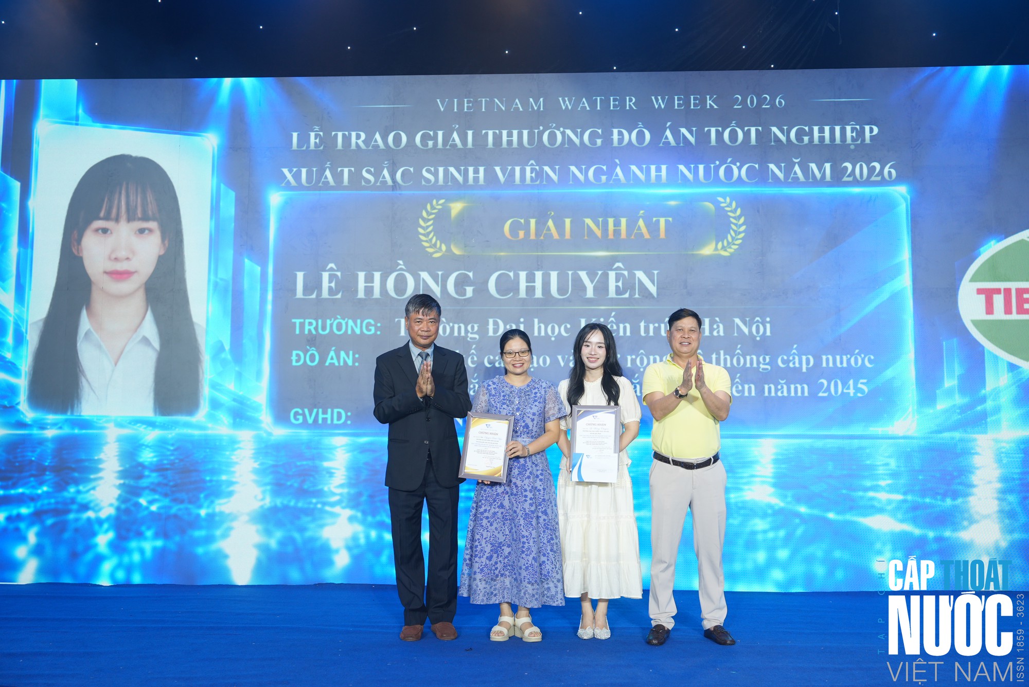 Vinh danh 11 đồ án tốt nghiệp xuất sắc của sinh viên ngành Nước năm 2026 - Ảnh 2.