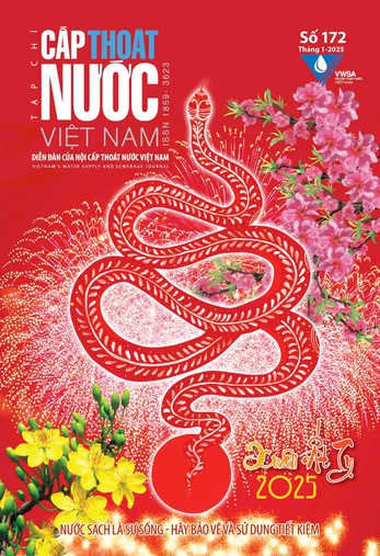 Phiên bản in Tạp chí Cấp Thoát nước Việt Nam 