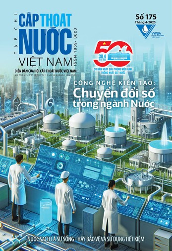 Phiên bản in Tạp chí Cấp Thoát nước Việt Nam 