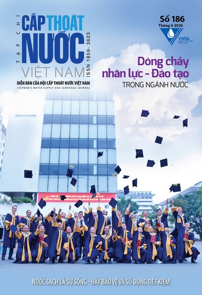 Phiên bản in Tạp chí Cấp Thoát nước Việt Nam 