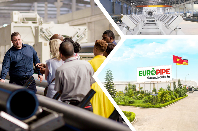 Europipe là Công ty duy nhất bảo hành ống nhựa 30 năm - Ảnh 1.