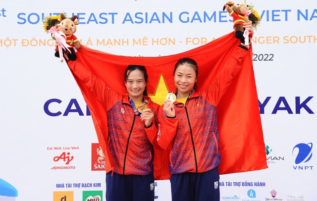 SEA Games 31 ngày 18/5: Đua thuyền Việt Nam lập cú đúp HCV - Ảnh 2.