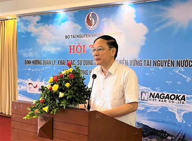 Hội thảo định hướng phát triển tài nguyên nước lưu vực sông Hồng - Thái Bình  - Ảnh 1.