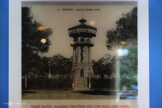 Bảo tàng ngành nước trong thủy đài 137 tuổi ở Sài Gòn - Ảnh 4.