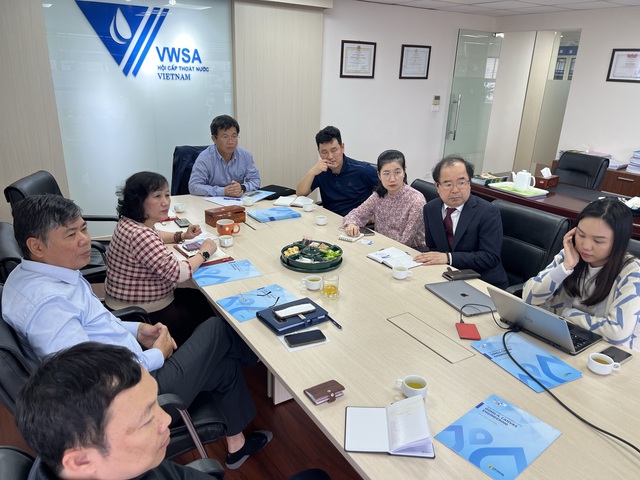 Hội Cấp thoát nước Việt Nam kết nối với doanh nghiệp xử lý nước thải hàng đầu Hàn Quốc - Ảnh 1.