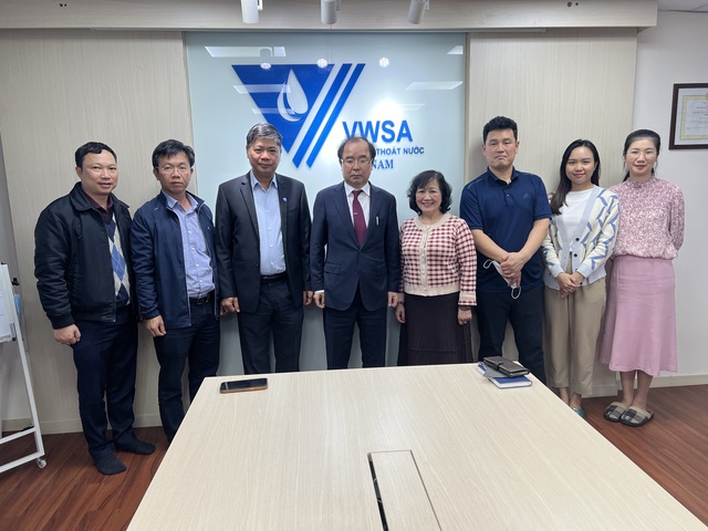 Hội Cấp thoát nước Việt Nam kết nối với doanh nghiệp xử lý nước thải hàng đầu Hàn Quốc - Ảnh 2.