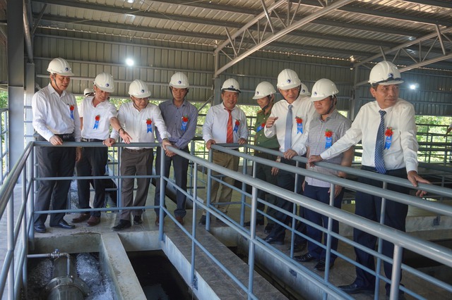 Tăng gần gấp đôi công suất Nhà máy nước sạch Tân Lương, Quảng Trị - Ảnh 2.