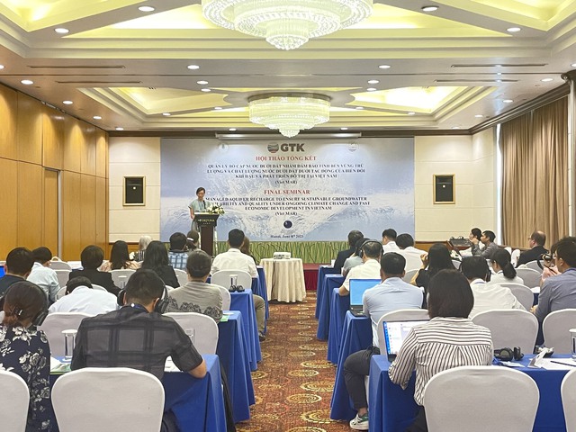 Việt Nam chú trọng đảm bảo tính bền vững chất lượng nước dưới đất - Ảnh 1.