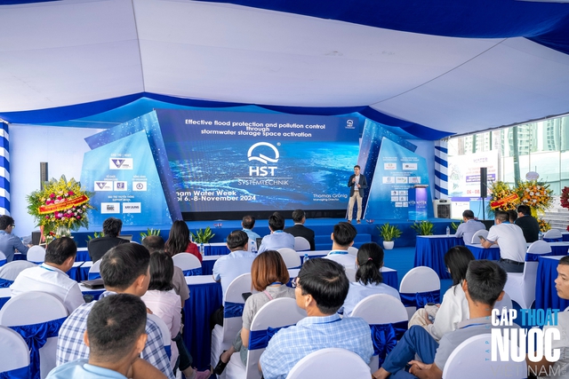 Nhiều công nghệ kỹ thuật mới được giới thiệu tại Vietnam Water Week 2024- Ảnh 5.