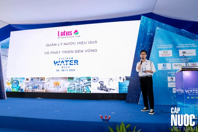 Nhiều công nghệ kỹ thuật mới được giới thiệu tại Vietnam Water Week 2024- Ảnh 2.